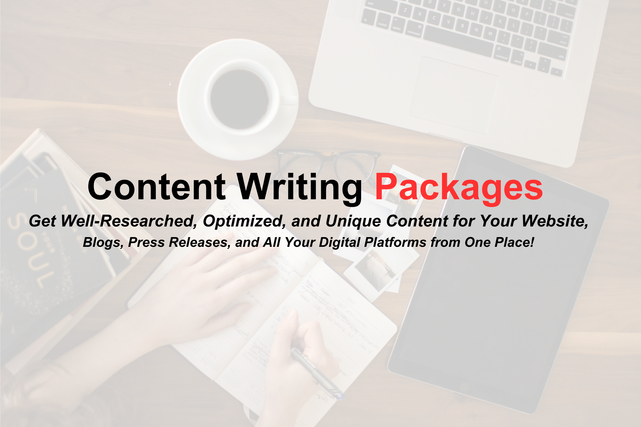 Content Writing Services | Content Writing Packages | JPJ SEO