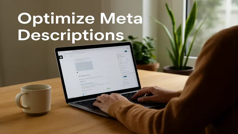 optimize meta descriptions