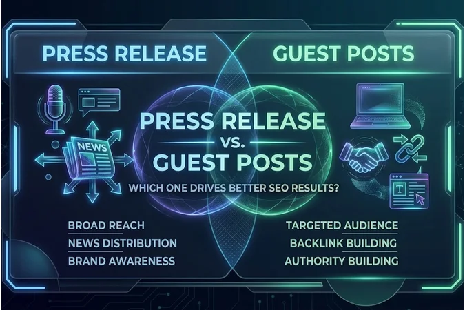 Press Release vs Guest Posts